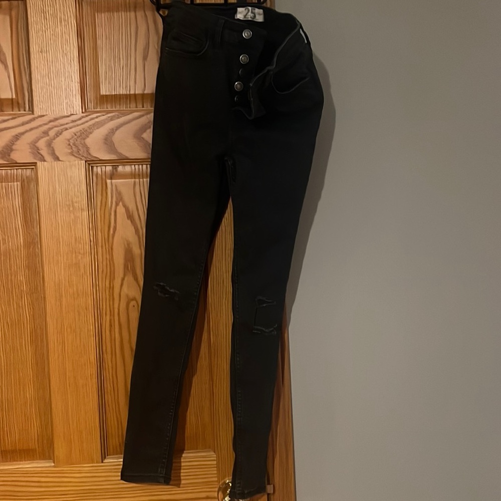 We the Free faded black skinny jeans
